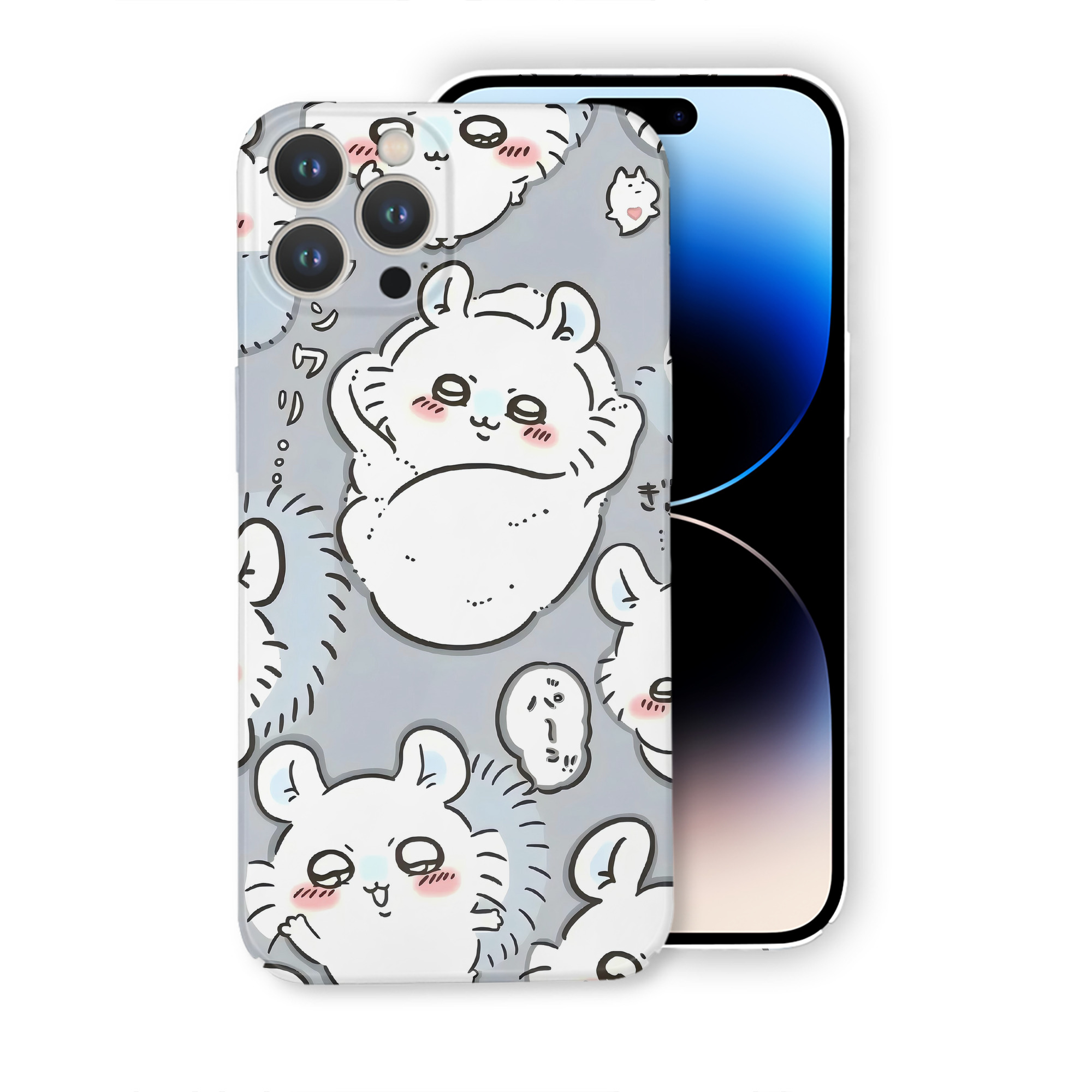 （画像用） ちいかわ Chii-kawa 【iPhone 14シリーズ対応】ハードケース